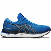 asics gel nimbus 24 mens running shoes blue 37466027557072