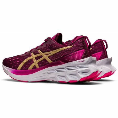 asics novablast 2 womens running shoes pink 29620619477200