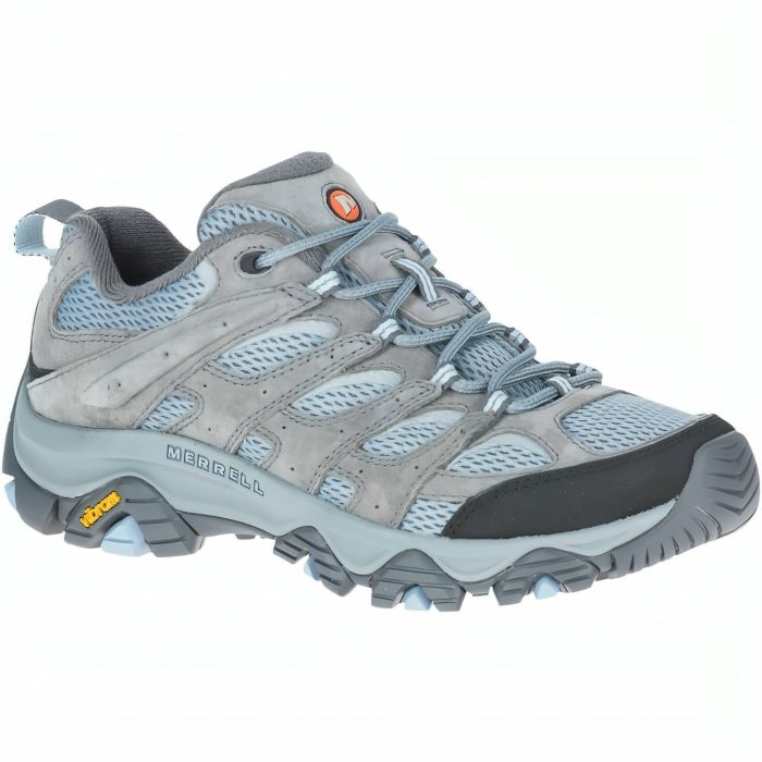 merrell moab 3 womens walking shoes grey 30273507721424