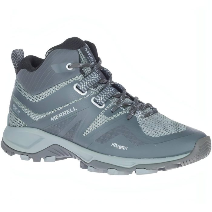 merrell mqm flex 2 mid gtx womens walking boots grey 28543290310864