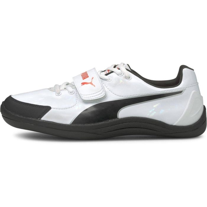 puma evospeed throw 6 field event spikes white 28546074935504