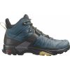 salomon x ultra 4 mid gtx mens walking shoes blue 37411472081104