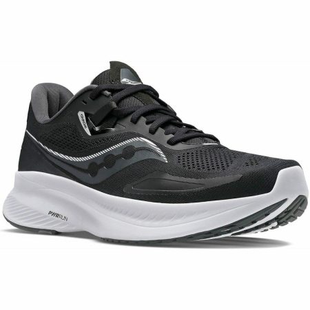 saucony guide 15 mens running shoes black 29727276499152