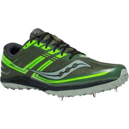 saucony kilkenny xc 7 cross country running spikes green 28508667412688