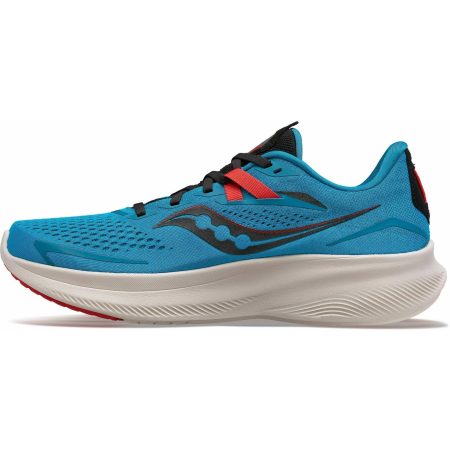 saucony ride 15 mens running shoes blue 37242728874192